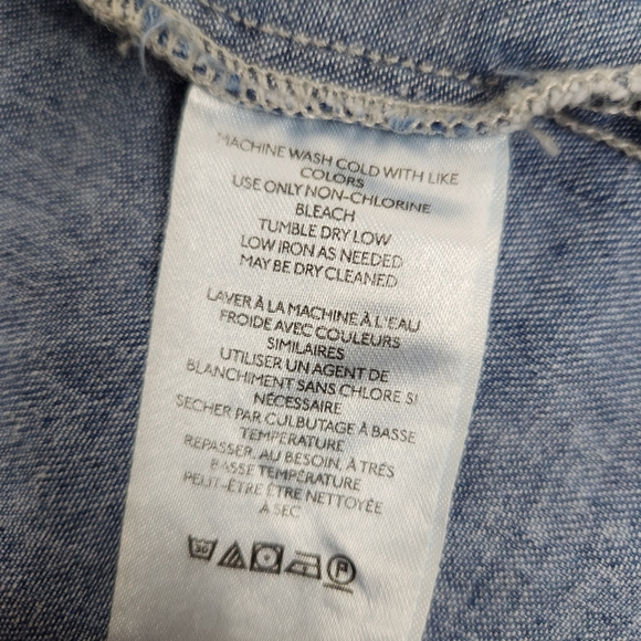 We The Free Denim Beckett Blazer Size M - Picture 12 of 14